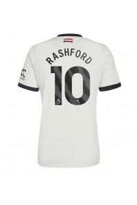 Fotbalové Dres Manchester United Marcus Rashford #10 Třetí Oblečení 2024-25 Krátký Rukáv